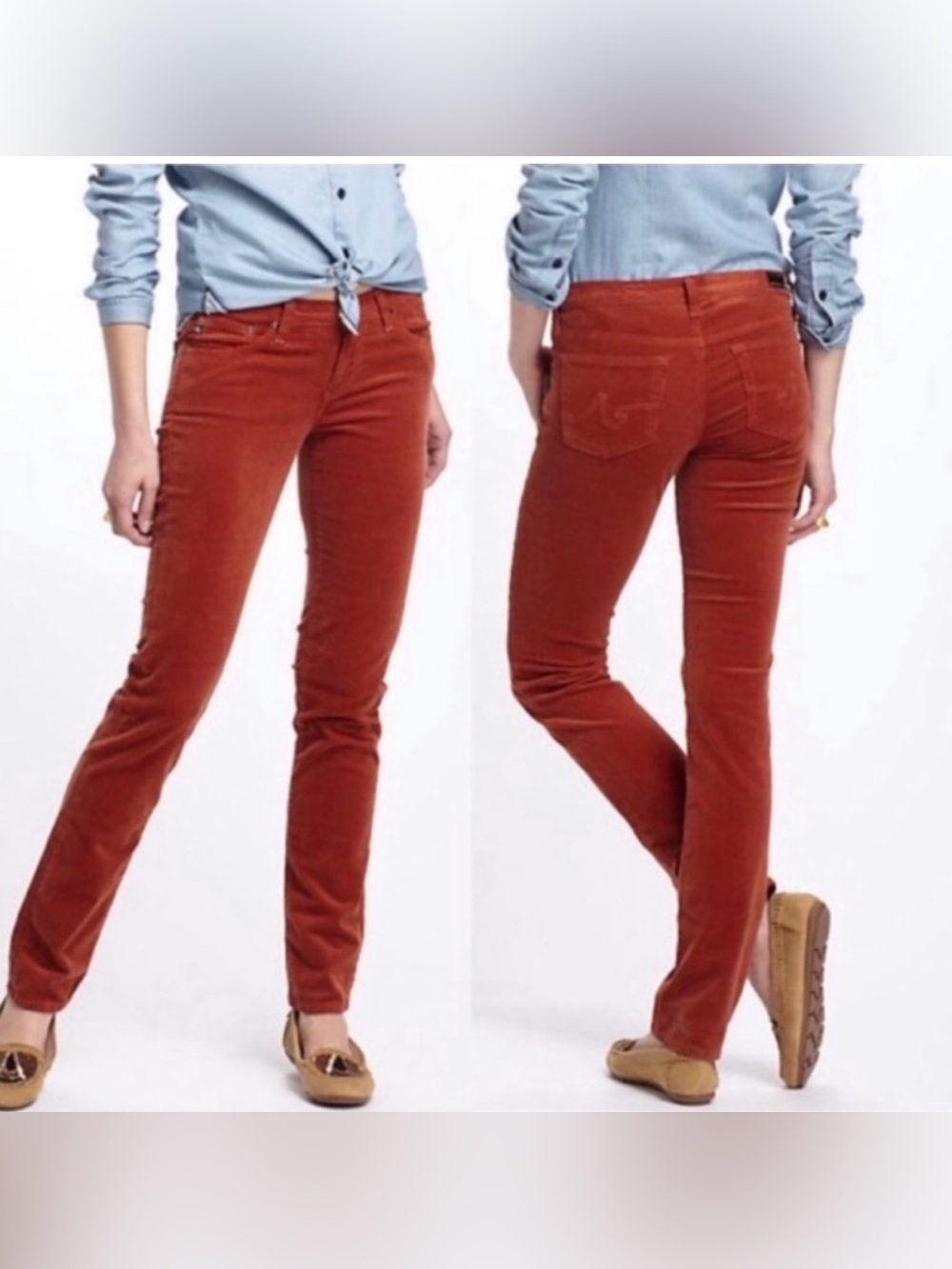 NWT AG Adriano Goldschmied "The Legging" Corduroy Super Skinny Pants – Size 29